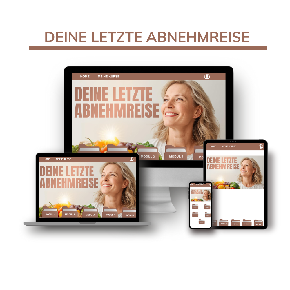 Kurs Mockup DLA - Deine letzte Abnehmreise